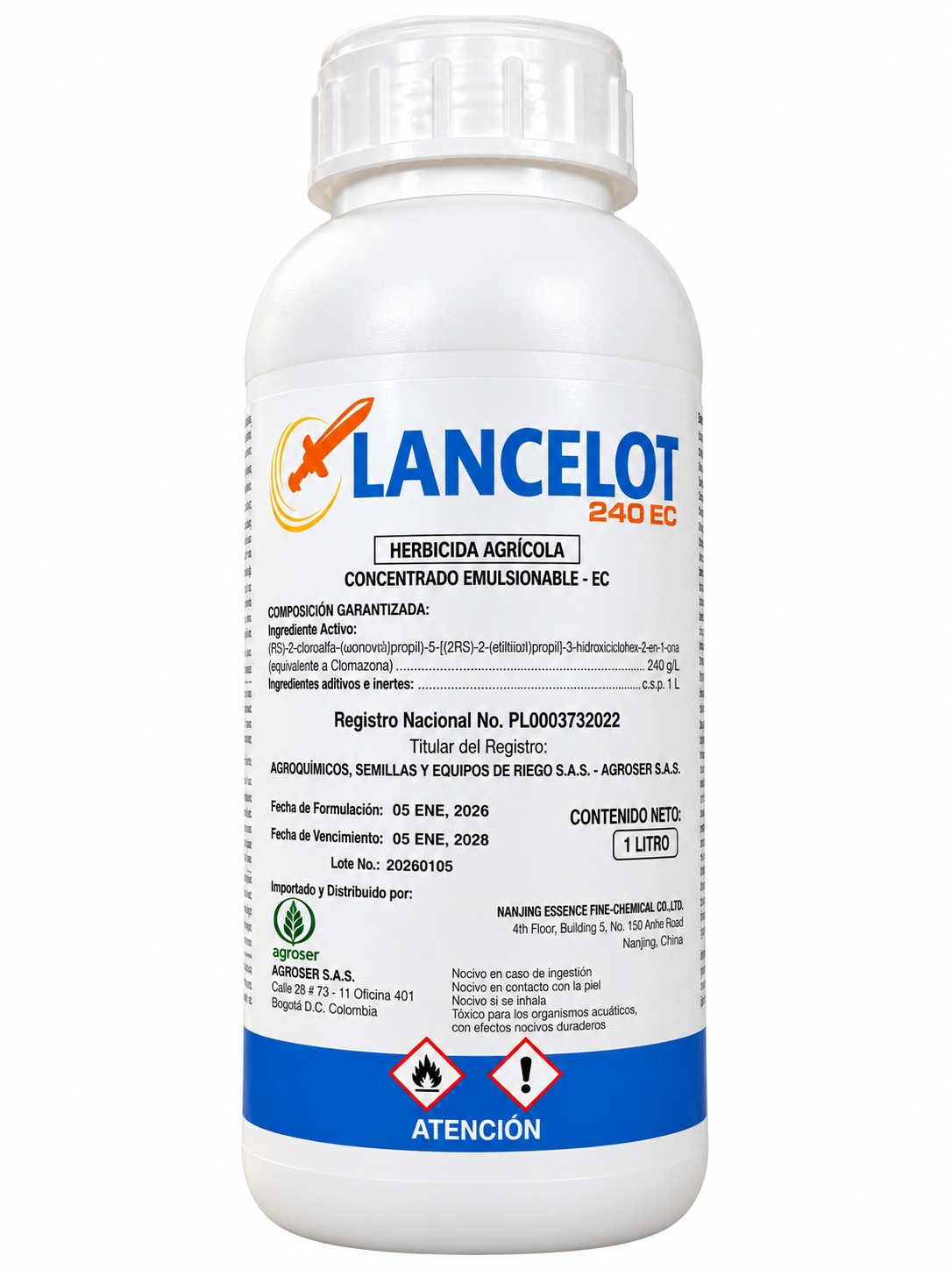 Lancelot 240 EC herbicida agrícola
